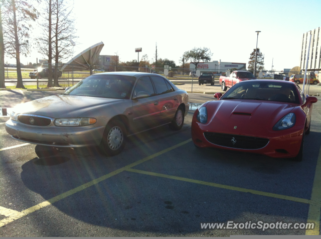 Ferrari California spotted in Metairie, Louisiana