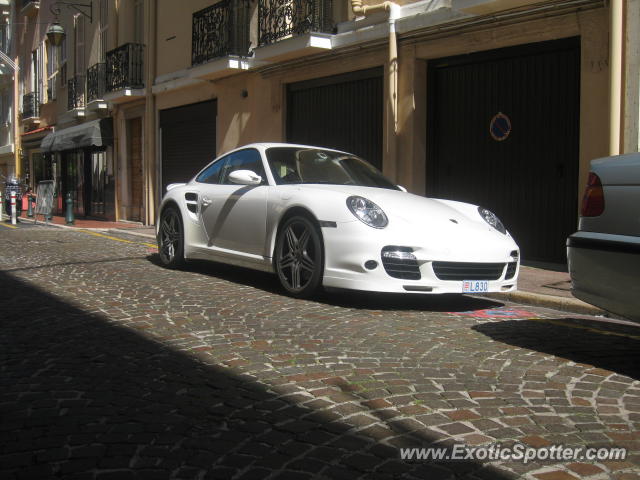 Porsche 911 Turbo spotted in Montecarlo, Monaco