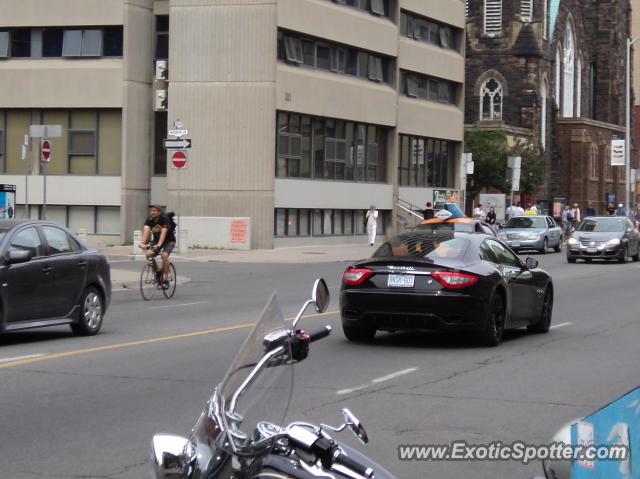 Maserati GranTurismo spotted in Toronto, Ontario, Canada