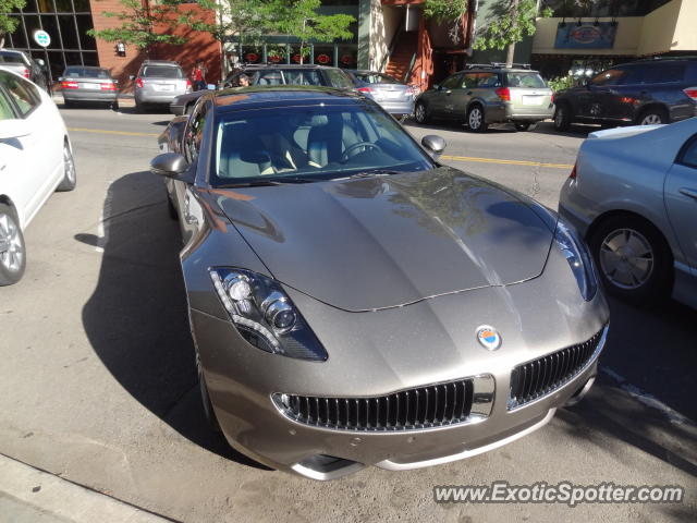 Fisker Karma spotted in Boulder, Colorado