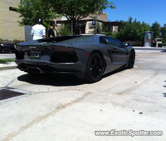 Lamborghini Aventador spotted in Beverly Hills, California