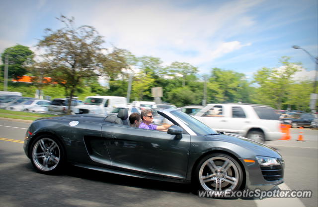 Audi R8 spotted in Greenwich, Connecticut