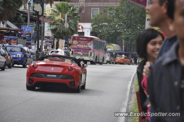 Ferrari California spotted in Bukit Bintang KL, Malaysia