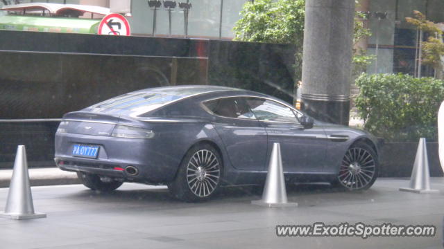 Aston Martin Rapide spotted in SHANGHAI, China