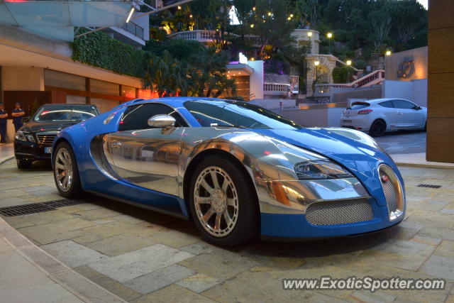 Bugatti Veyron spotted in Monte Carlo, Monaco