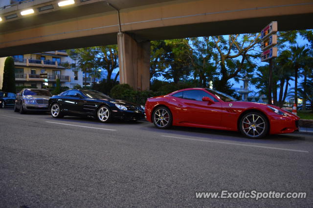 Mercedes SLR spotted in Monte Carlo, Monaco