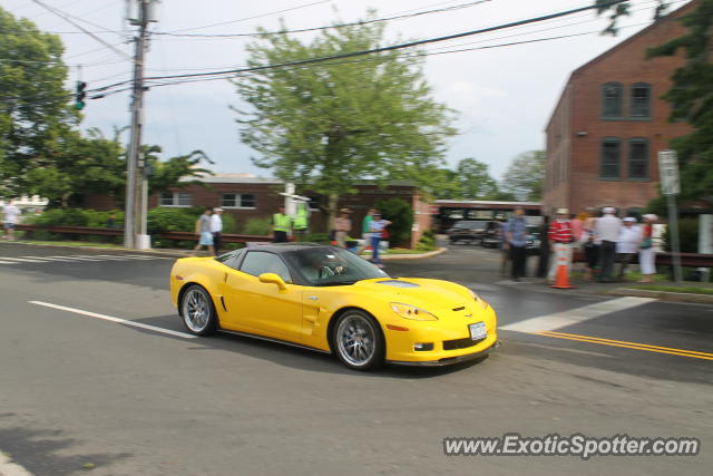 Chevrolet Corvette ZR1 spotted in Greenwich, Connecticut