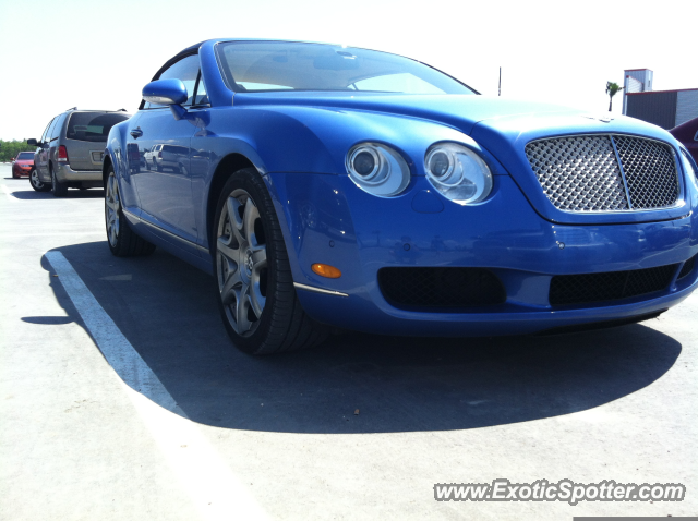 Bentley Continental spotted in Metairie, Louisiana