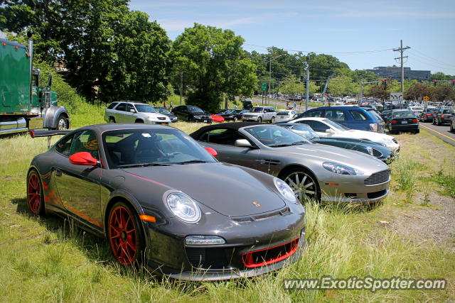 Aston Martin DB9 spotted in Greenwich, Connecticut