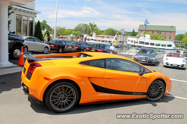 Lamborghini Gallardo spotted in Greenwich, Connecticut