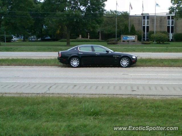 Maserati Quattroporte spotted in Madison, Wisconsin