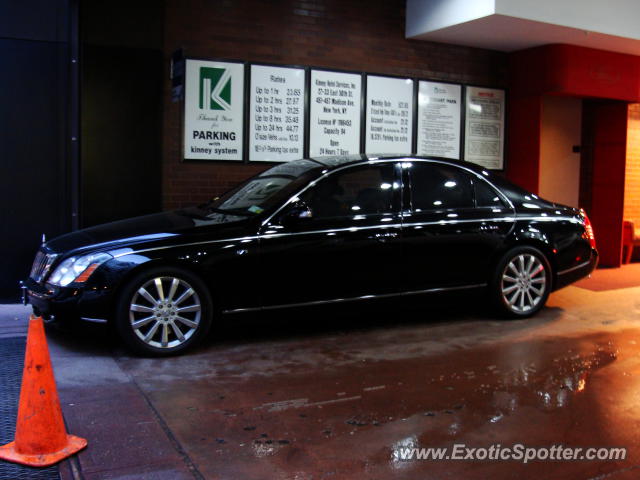 Mercedes Maybach spotted in Manhattan, New York