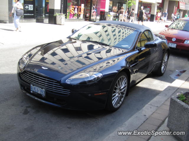 Aston Martin Vantage spotted in Toronto, Canada