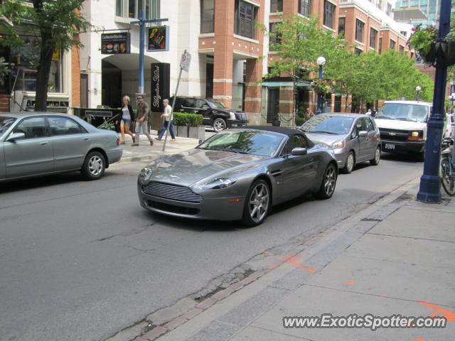 Aston Martin Vantage spotted in Toronto, Canada