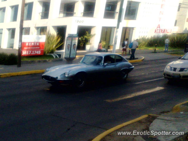 Jaguar E-Type spotted in Guadalajara, Mexico