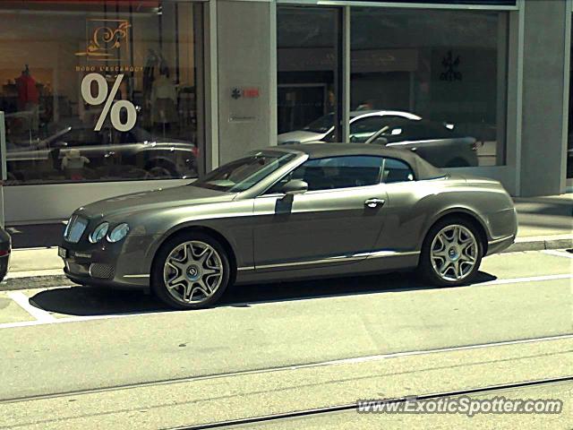 Bentley Continental spotted in Zürich, Switzerland