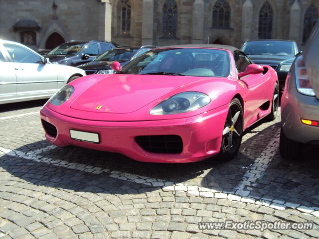 Ferrari 360 Modena spotted in Zurich, Switzerland