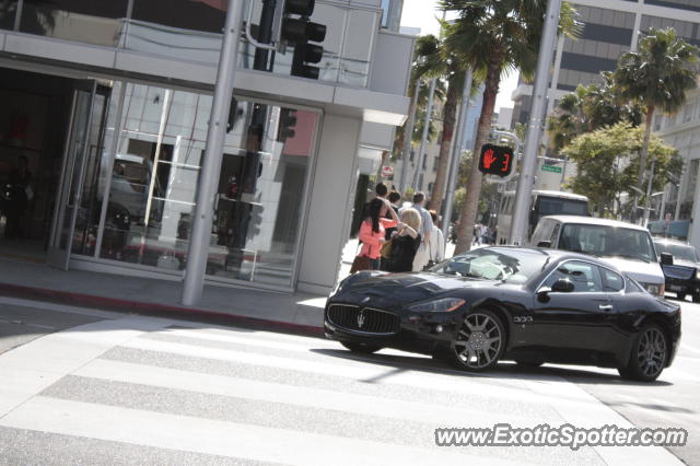 Maserati GranTurismo spotted in Beverly Hills, California