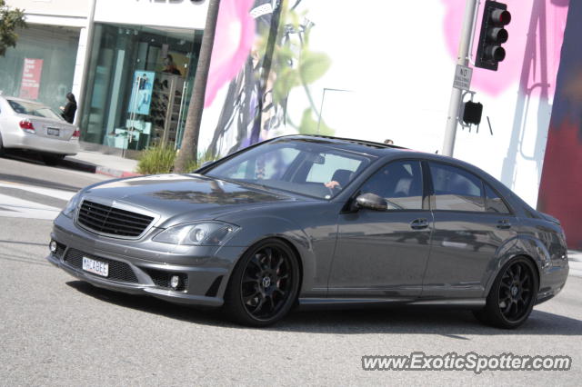 Mercedes S65 AMG spotted in Beverly Hills, California