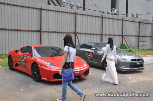 Ferrari F430 spotted in Bukit Bintang KL, Malaysia