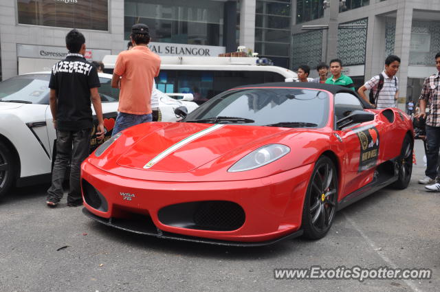 Ferrari F430 spotted in Bukit Bintang KL, Malaysia