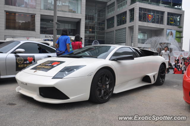 Lamborghini Murcielago spotted in Bukit Bintang KL, Malaysia