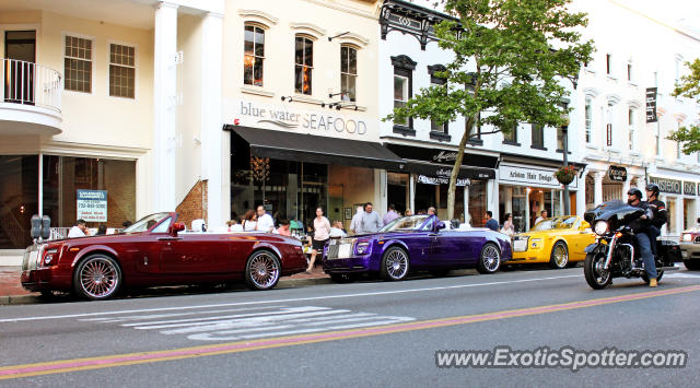 Rolls Royce Phantom spotted in Red Bank, New Jersey