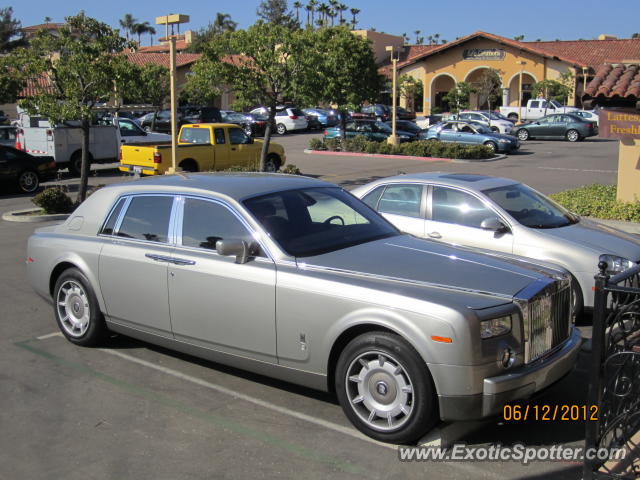 Rolls Royce Phantom spotted in Rancho Santa Fe, California