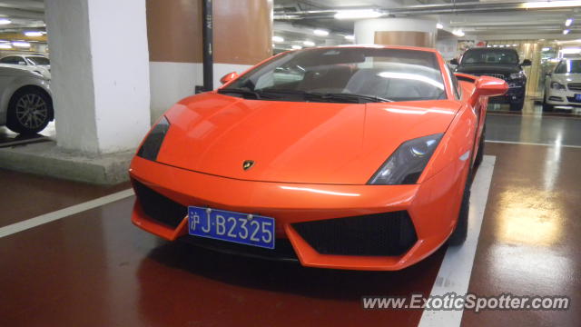 Lamborghini Gallardo spotted in SHANGHAI, China