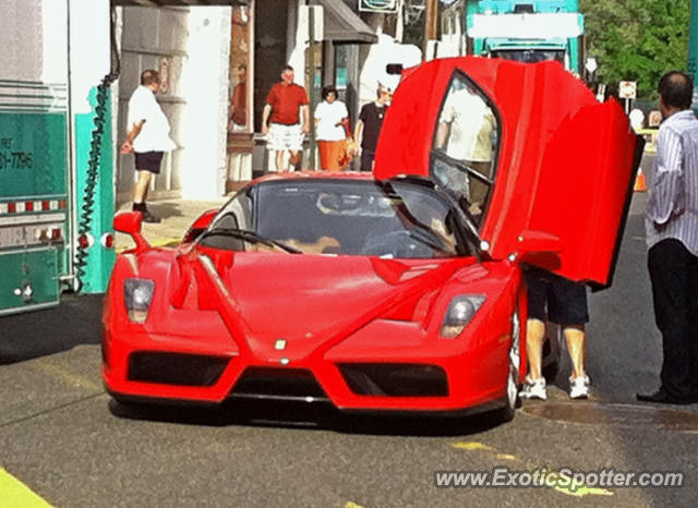 Ferrari Enzo spotted in Red Bank, New Jersey