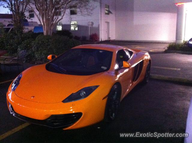 Mclaren MP4-12C spotted in Metairie, Louisiana