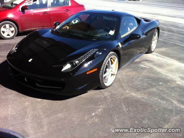 Ferrari 458 Italia spotted in Westbank, Louisiana