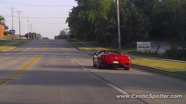 Ferrari 360 Modena spotted in Davenport, Iowa