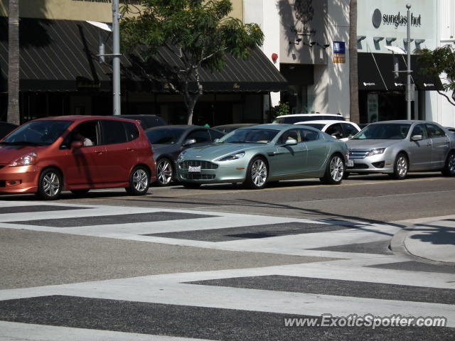 Aston Martin Rapide spotted in Beverly Hills, California