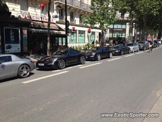 Mercedes SLS AMG spotted in Paris, France