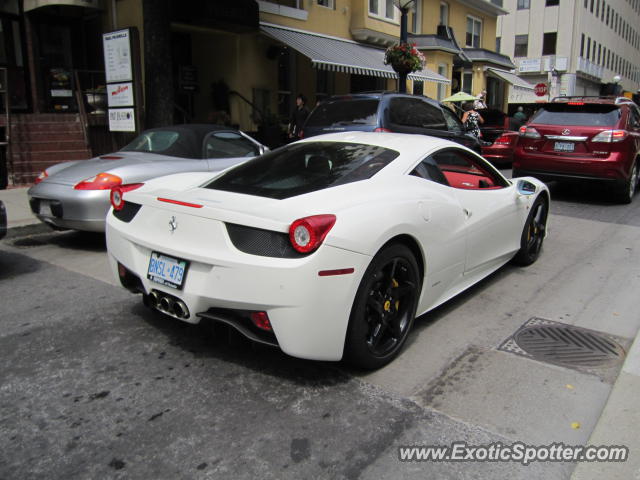 Ferrari 458 Italia spotted in Toronto, Canada