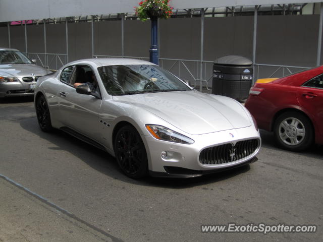 Maserati GranTurismo spotted in Toronto, Canada