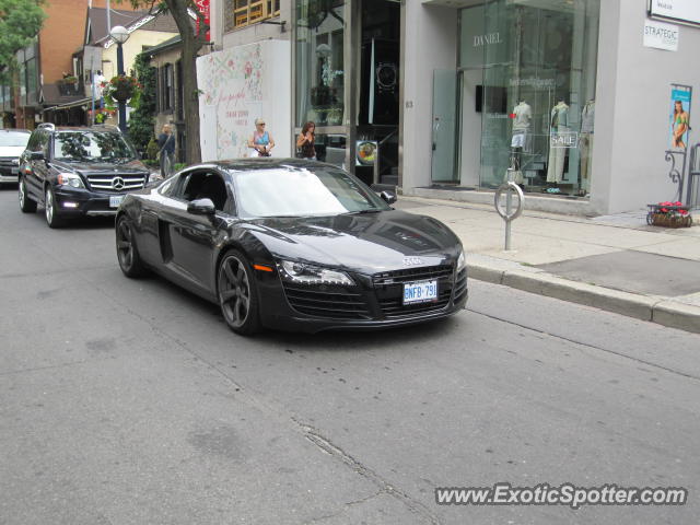 Audi R8 spotted in Toronto, Canada