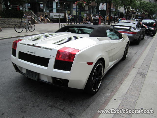 Lamborghini Gallardo spotted in Toronto, Canada