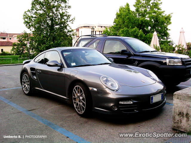 Porsche 911 Turbo spotted in Oderzo, Italy