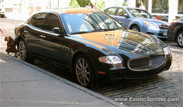 Maserati Quattroporte spotted in Manhattan, New York