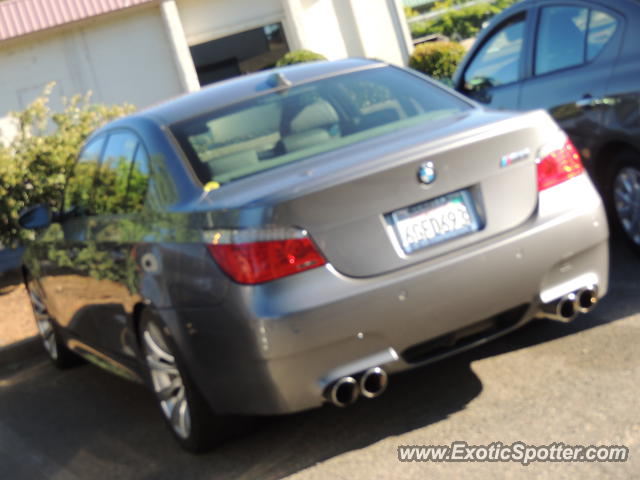 BMW M5 spotted in Redding, California
