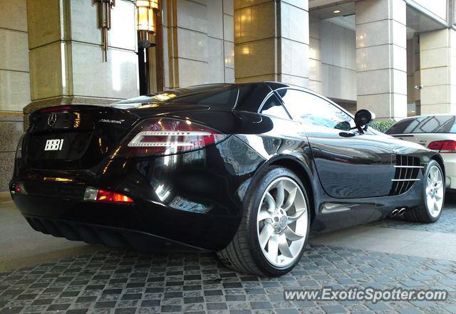 Mercedes SLR spotted in Kuala Lumpur, Malaysia