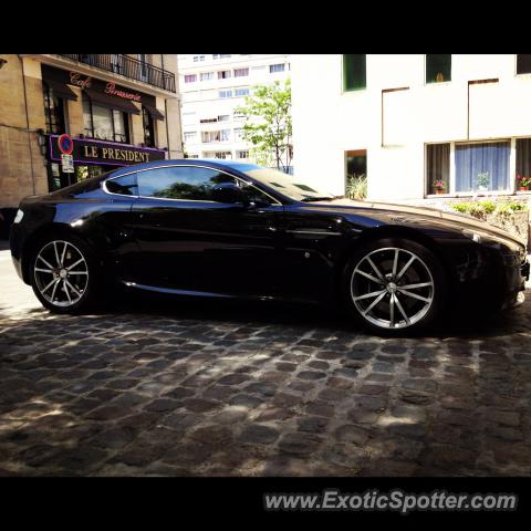 Aston Martin Vantage spotted in Valenciennes, France