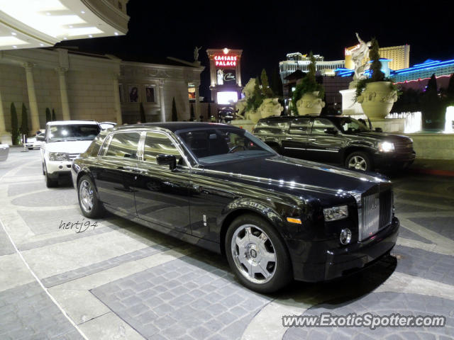 Rolls Royce Phantom spotted in Las Vegas, Nevada