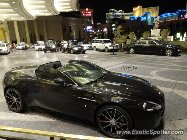 Aston Martin Vantage spotted in Las Vegas, Nevada