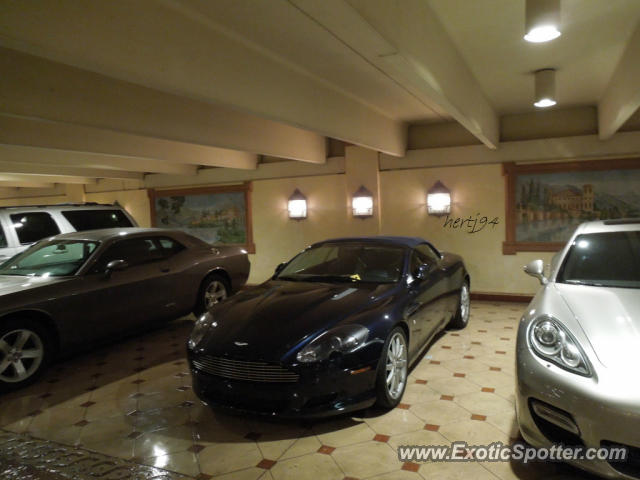 Aston Martin DB9 spotted in Las Vegas, Nevada