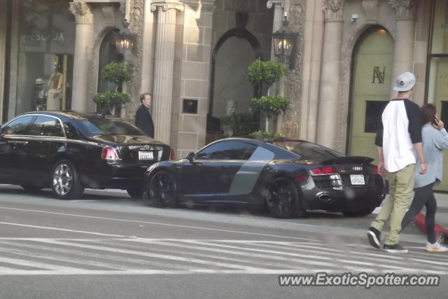 Audi R8 spotted in Hollywood, California