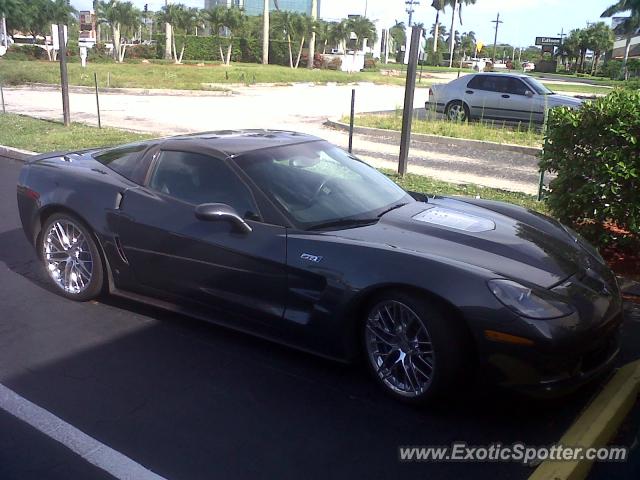 Chevrolet Corvette ZR1 spotted in Fort Myers, Florida