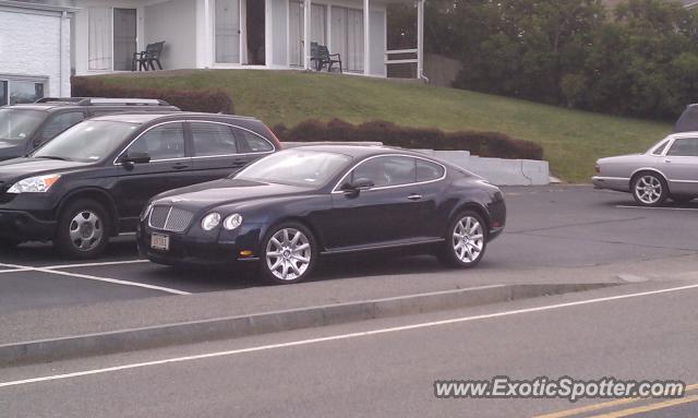 Bentley Continental spotted in Hyannis, Massachusetts